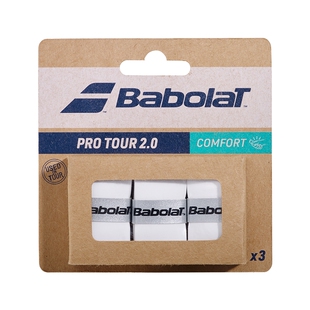Babolat百保力官方 专业型防滑粘性百宝力吸汗带网球手胶PRO TOUR