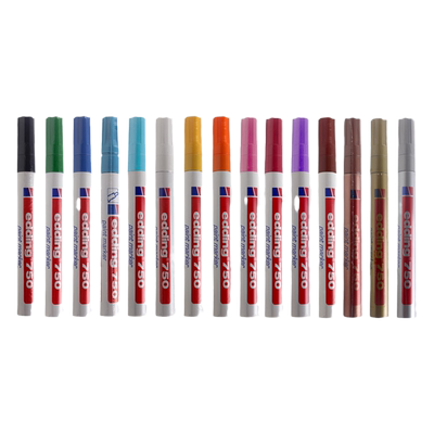 艾迪edding750油漆笔2-4mm多种