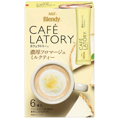 日本进口agfblendy拿铁咖啡奶茶