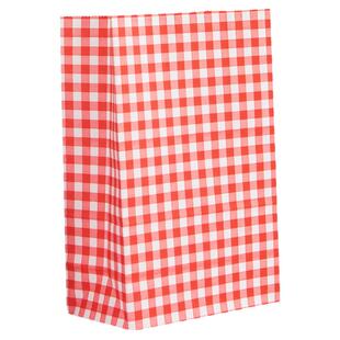 网红彩色格子纸质收纳袋礼品包装袋桌面杂物抽屉整理牛皮纸袋定制