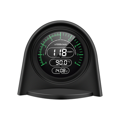 车载HUD抬头显示器OBD水温表转速