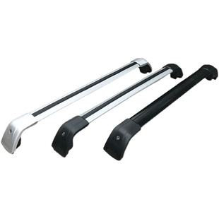 汽车车顶通用 载重行李架横杆铝合金带锁横杠改装旅行架横杠支架