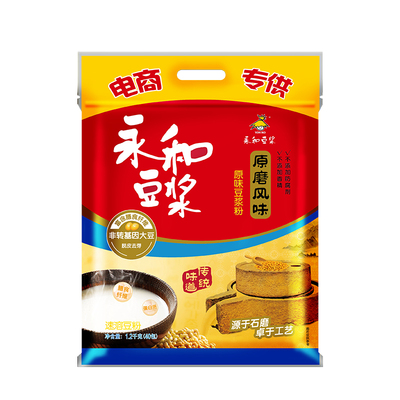 永和豆浆粉1200g原磨原味红枣