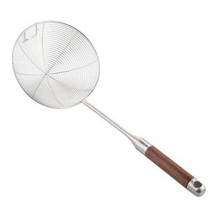 onlycook火锅漏勺挂边316L不锈钢潮汕涮牛肉专用过滤网带挂钩笊篱