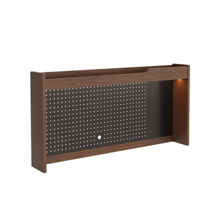 桌上洞洞板置物架办公桌学生书桌立式桌面实木书架多层桌上小层架