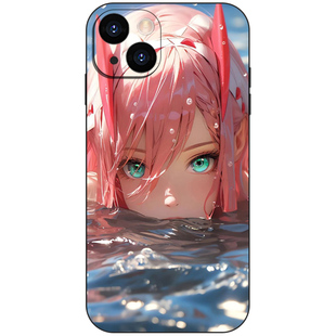 国家队少女零二手机壳适用于iPhone17小米15艺术插画14华为13液态硅胶Air磁吸MagSafe苹果16ProMax动漫二次元