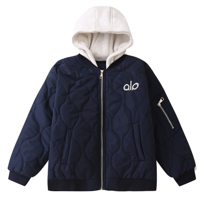 男童夹棉外套秋冬款2025新款儿童