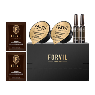 FORVIL温莎森林高颅顶绸缎发洗发护发膜组合姜根控油蓬松滋养顺滑