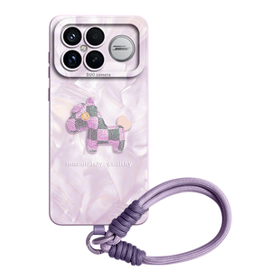 适用红米K90promax手机壳K90pro套K90新款K80带挂绳至尊版一体70腕硅胶pro女K防摔小米redmi马年50全包60本命