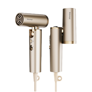 橙色云迷你便携式等离子高速吹风机可折叠国际宽电压旅行吹风机