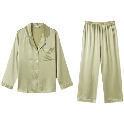 乃丝女桑蚕丝短袖长裤