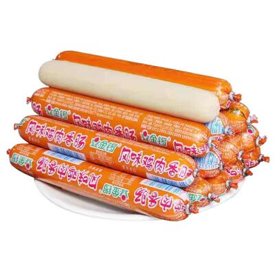 金锣风味鸡肉肠50g火腿肠香肠烧烤肠即食火锅食材