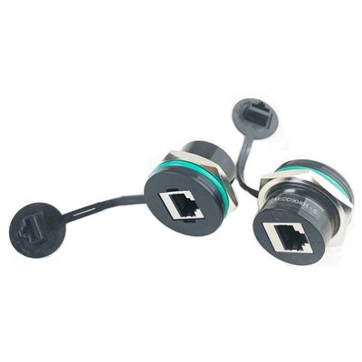 CAT5E网线网口RJ45转接母座万兆