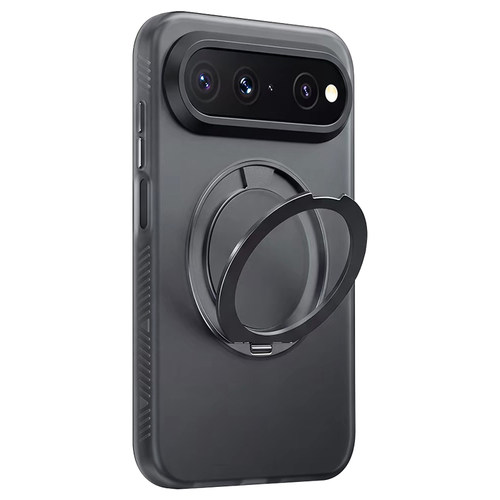 米斯登适用华为Pura X View遁甲支架手机壳全包软边防摔Magsafe磁吸保护套旋转支点外壳磨砂透明简约高档新款