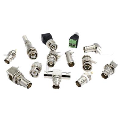 BNC母座监控接头全铜射频连接器