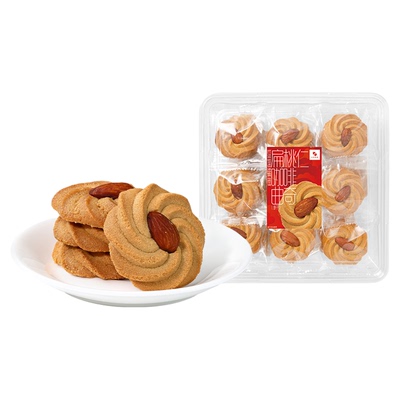 元朗荣华扁桃仁咖啡曲奇