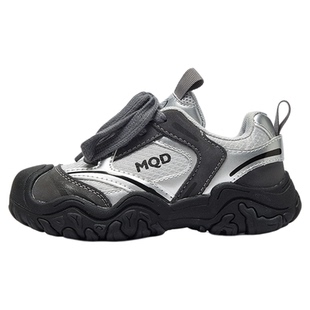 MQD马其顿透气轻便运动鞋2026春季新款中大童软底户外休闲运动鞋