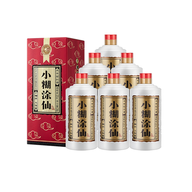 小糊涂仙普仙52度浓香250ml*6瓶