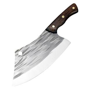 龙泉菜刀锻打家用斩切两用刀厨师专用超快锋利切菜切肉杀鱼砍骨刀