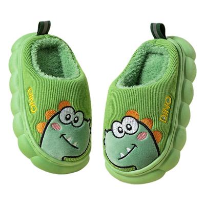 班都熊恐龙儿童秋冬棉拖鞋