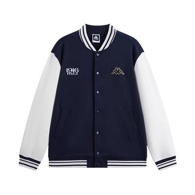 Kappa卡帕男装女装2025秋季新款美式复古棒球服外套K0FY2WK05D