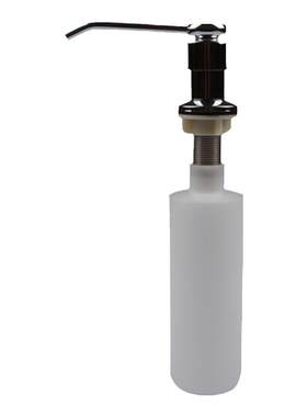 水槽304不锈钢皂液器塑料