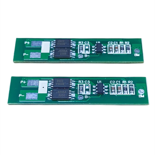 18650电池板7.4V电池保护板2串18500锂电池组双MOS过充过放保护板