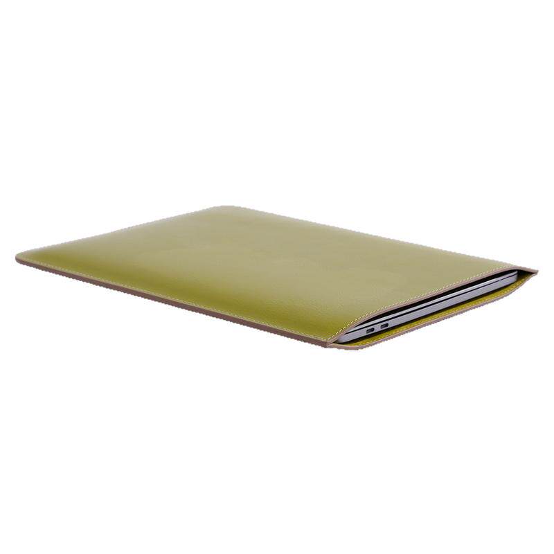 牛皮适用苹果笔记本真皮电脑包macbook内胆包13.3寸air13.6保护套pro14壳2025新款M4牛皮包华为14