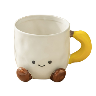 Auramoon.Door.马克杯陶瓷咖啡杯手绘杯子牛奶杯釉下彩情侣 |宫户