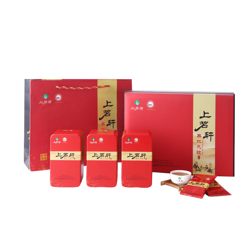 上茗轩英红九号三羊开泰明前礼盒