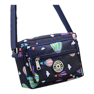 中老年人妈妈休闲新款迷你小布包斜背包斜挎包女帆布包牛津布女包