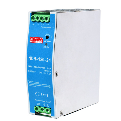 明伟超薄EDR/NDR导轨式开关电源DR-120W/150W-12V 24V直流DC电源