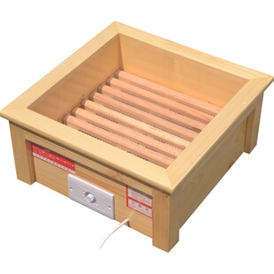 正方形实木暖脚器家用节能取暖器烤火炉暖脚炉烤火箱火桶烤火器7