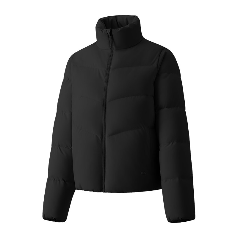 蕉下白绒服立领面包服棉服女冬季新款外套蓬松白绒保暖棉衣PF004