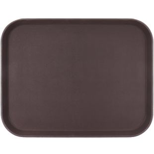 防滑托盘商用长方形圆形加厚钢化塑料餐厅饭酒店酒吧KTV上菜餐盘