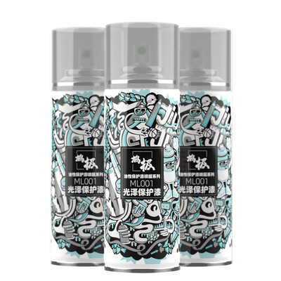 鸠极喷罐油性光油平滑保护漆透明