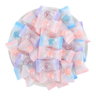 亲劲高颜值水果硬糖糖果白桃葡萄薄荷味休闲小零食结婚喜糖果零食