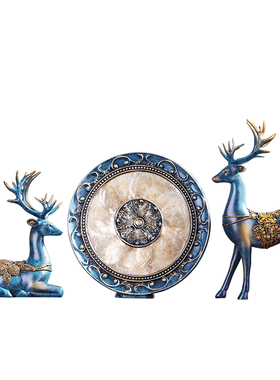 创意招财鹿组合餐边柜乔迁礼品