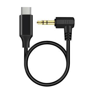 适用无线麦克风转接线猛犸m1罗德小蜜蜂大疆直播录制17手机苹果收音领夹15/16转3.5mm转Typec华为TRRS转TRS