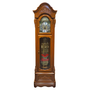 利时达新中式落地钟客厅家用红木机械钟德国赫姆勒轻奢别墅报时