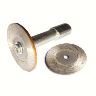 石雕工具刻字磨头烧结4公分刻字开锋小片利切磨金刚石电雕刻锯片