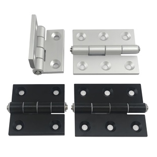 铝型材合页铝合金锌金属铰链静音配电箱柜门窗框厚20/30/40/45/50