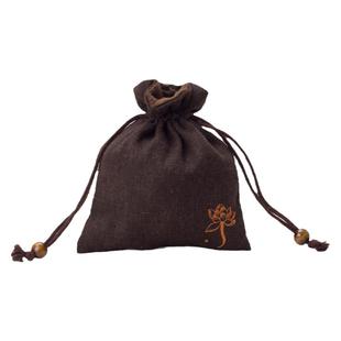 绒布佛珠棉麻文玩手串束口袋锦囊抽绳首饰品福袋收纳小布袋子定制