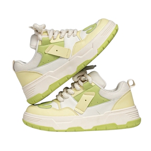 Semir女鞋小白鞋女2026新款春夏季女款面包鞋休闲百搭厚底板鞋子