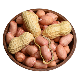 生花生带壳新鲜5斤2025年晒干种子高产原味薄壳粉红皮花生米