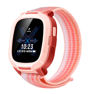 适用于米兔儿童手表7A/C7A表带尼龙S1/7X腕带5C/6C电话4C/4X智能2S/U1编织男女学生透气亲肤运动防汗魔术贴