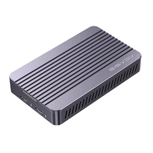 阿卡西斯雷电3固态m2nvme移动USB4.0硬盘盒多功能拓展坞带PD快充