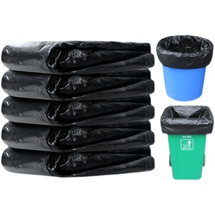 大垃圾袋大号加厚黑色酒店物业商用60环卫批80发特大100超大塑料
