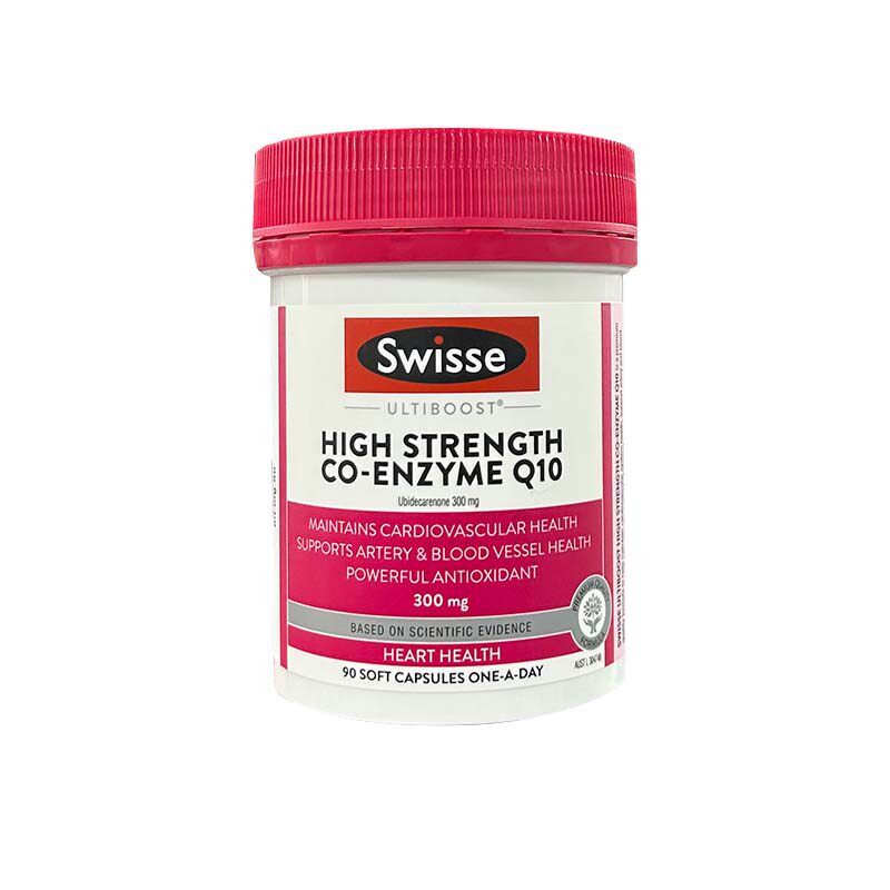 澳洲原装Swisse斯维诗辅酶q10备孕胶囊q10辅酶保护心脏300mg90粒