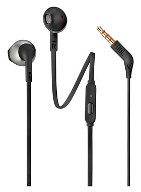 jbl经典系列t205半入耳ios耳机